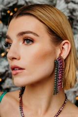 Elizabeth Cole Sabrina Earrings Rainbow