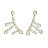 Georgie Quinn Freshwater Pearl Statement Earrings