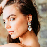 Elizabeth Cole Crystal Kelly Earrings
