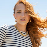 Kenneth Jay Lane Gold Chain Link Necklace