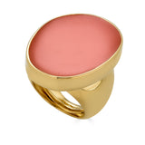 Kenneth Jay Lane Coral Enamel Ring