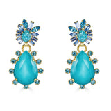 Elizabeth Cole Cosette Earrings in Blue