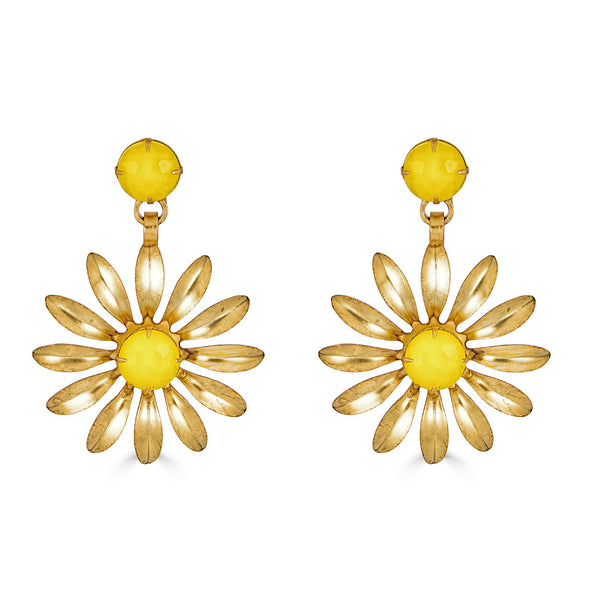 Elizabeth Cole Marleigh Earrings Sunflower 