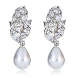 Kenneth Jay Lane Audrey Pearl Teardrop Earrings