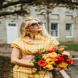 Elizabeth Cole Marleigh Earrings in Sunflower