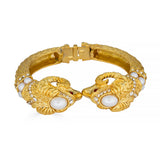 Kenneth Jay Lane Ram Bracelet