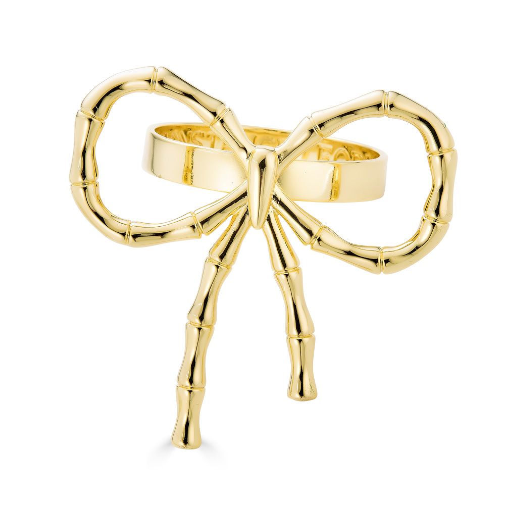 Constance Ford Bow Napkin Rings | HAUTEheadquarters