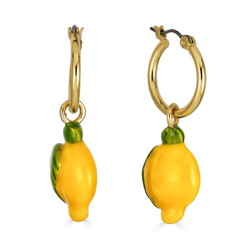 Kenneth jay lane lemon earrings