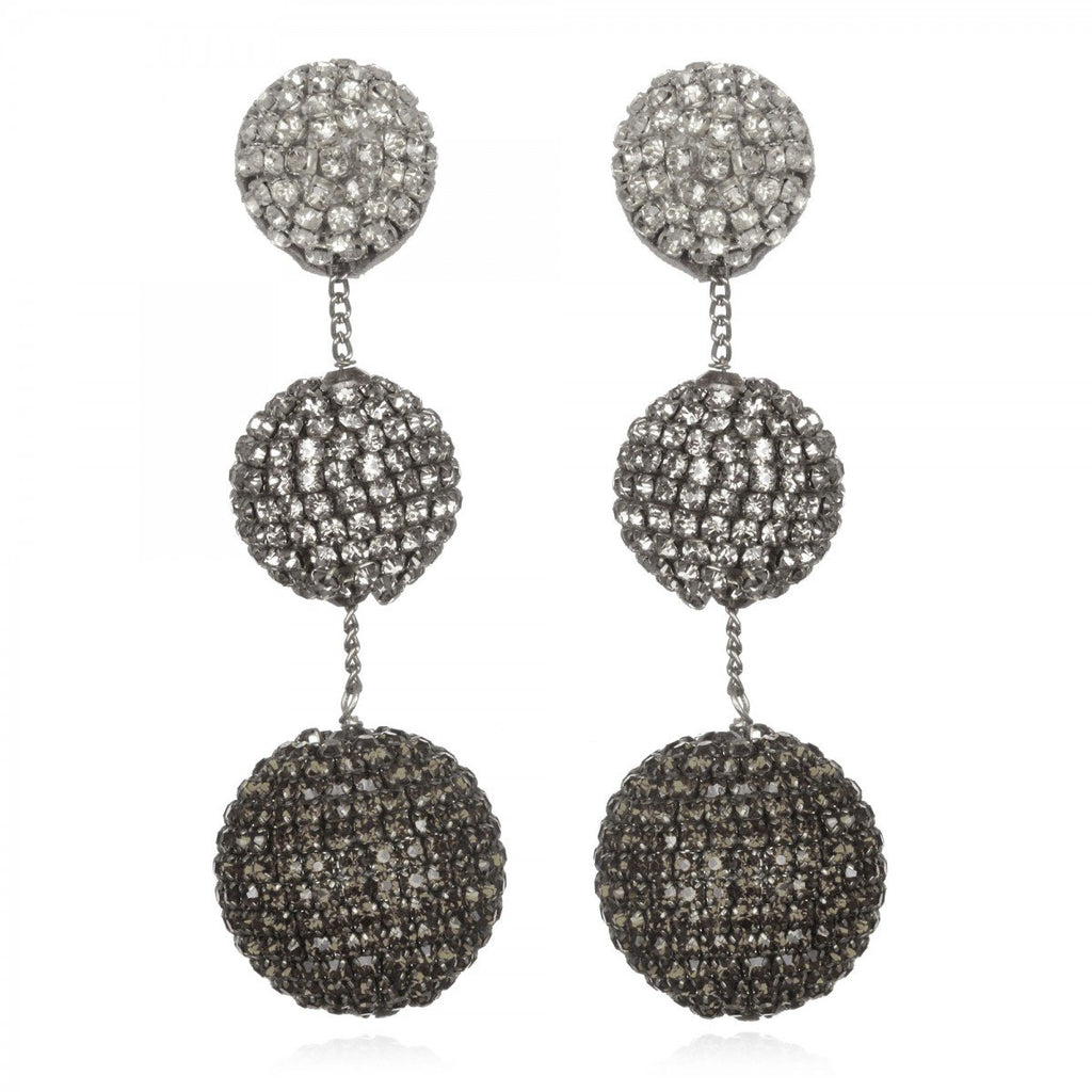 Gunmetal on sale grey earrings