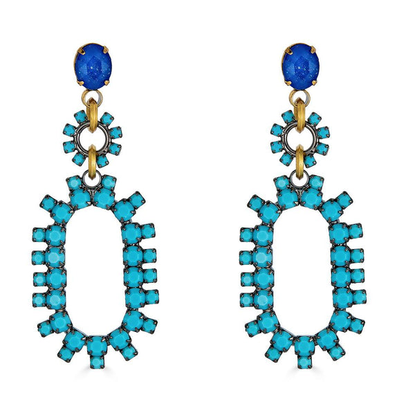 Elizabeth Cole Rhiannon Turquoise Earrings 