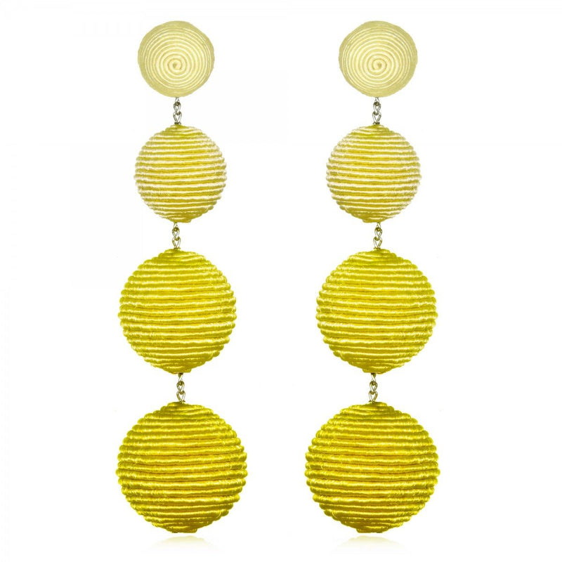 Yellow Ombre BonBon Earrings Image